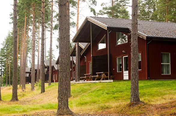 Leksand Strand Camping Och Resort Chambre photo